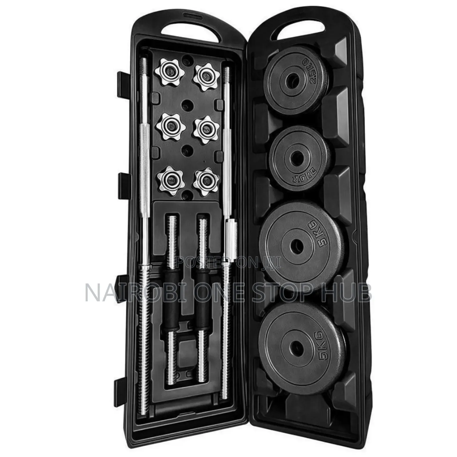 *York 50kg Dumbbells Set