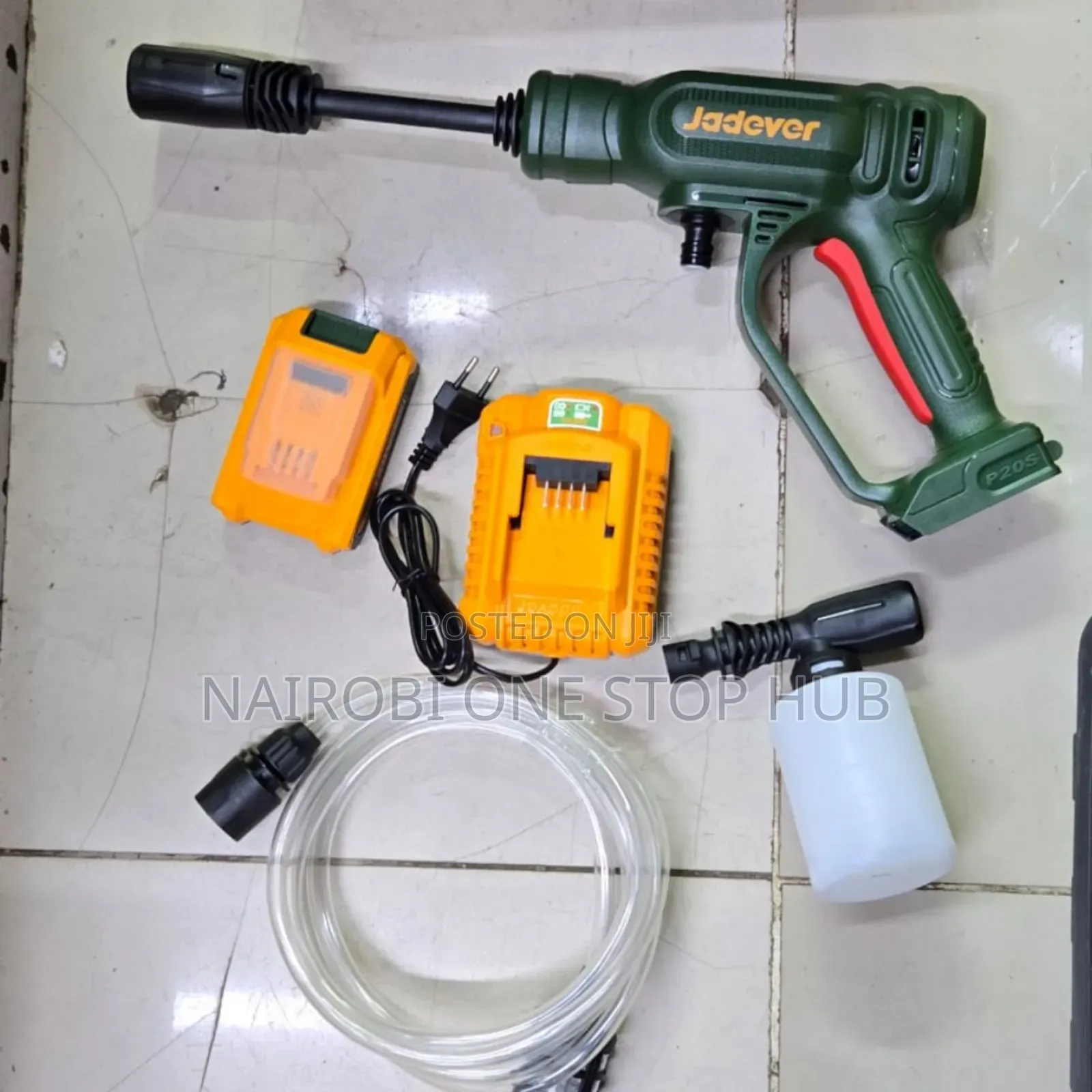 20v Jadever Cordless Car Wash Spray Gun