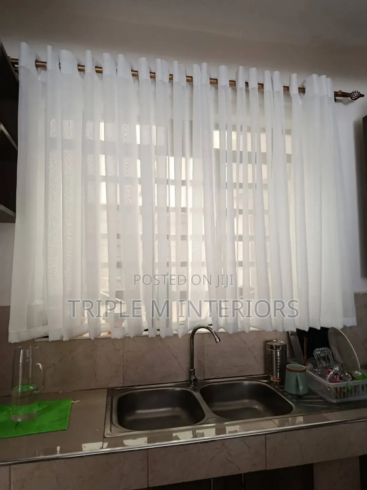 Elegant Light-Filtering Window Drapes