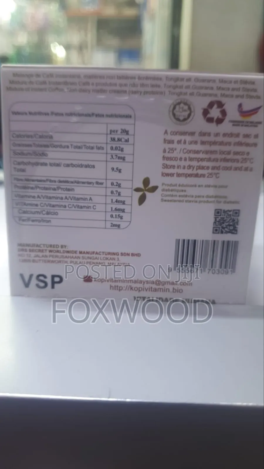 Bio Kopi Vitamin Coffee Supplement