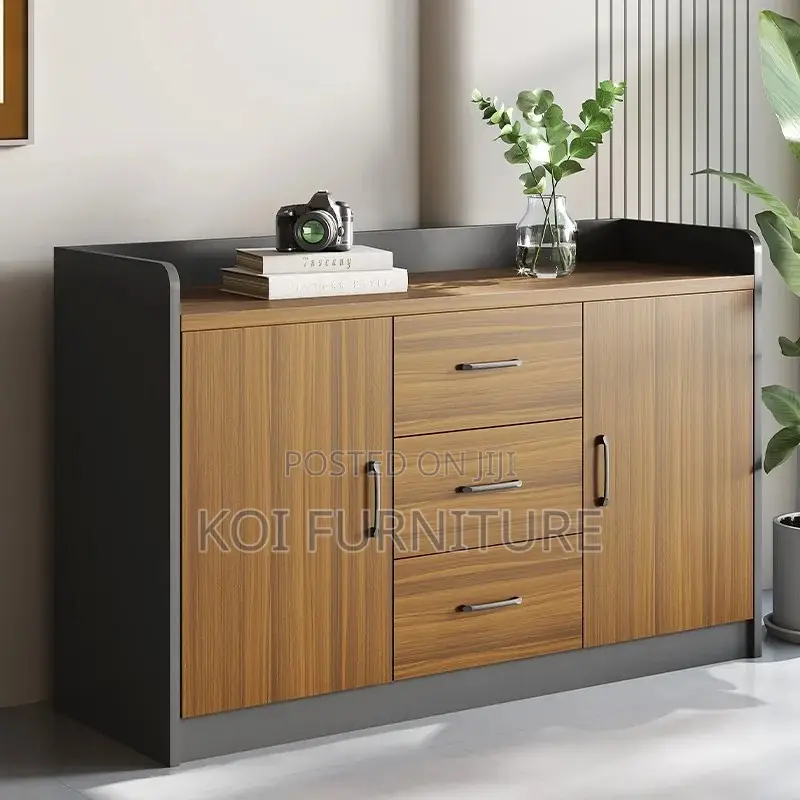 Office Cabinet; Executive Lockable Timeless Style Credenza Cabinet