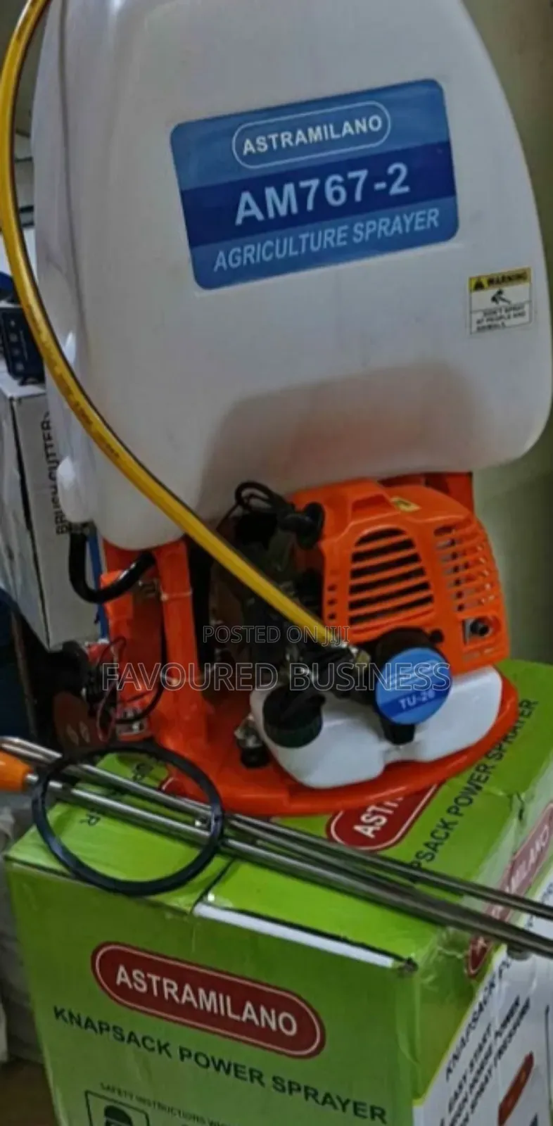 Approved Astramilano Brand Agriculture Sprayer