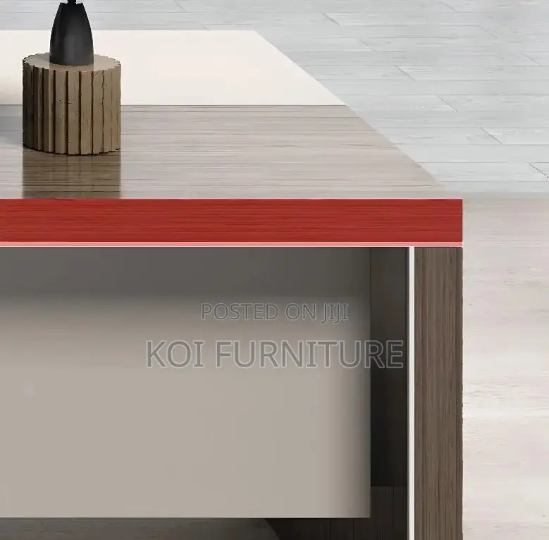 Office Desk; 1.8 Meters L Shaped Spacious Executive Office Desk