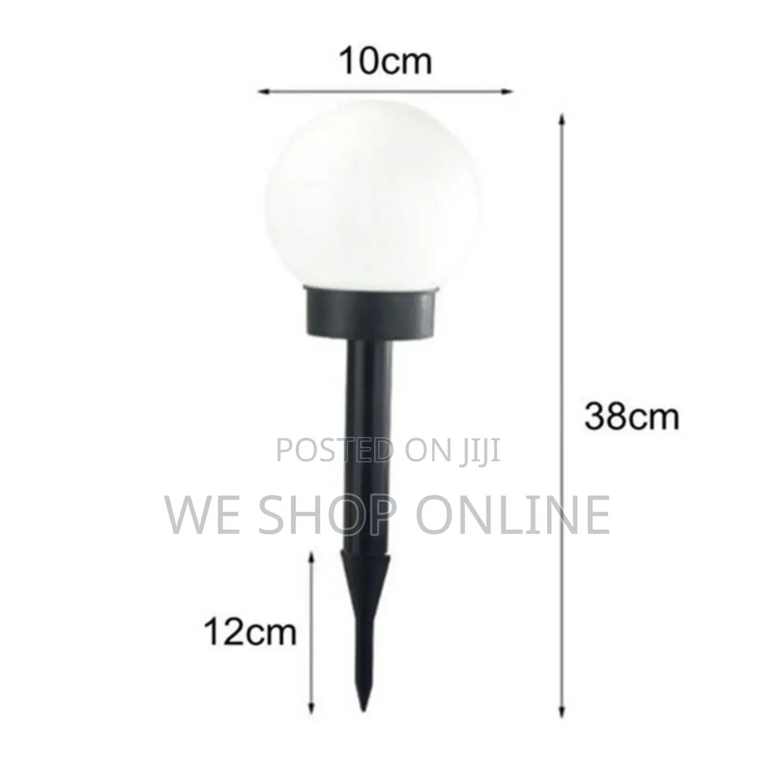 6 Pieces Outdoor Ball Solar Lights