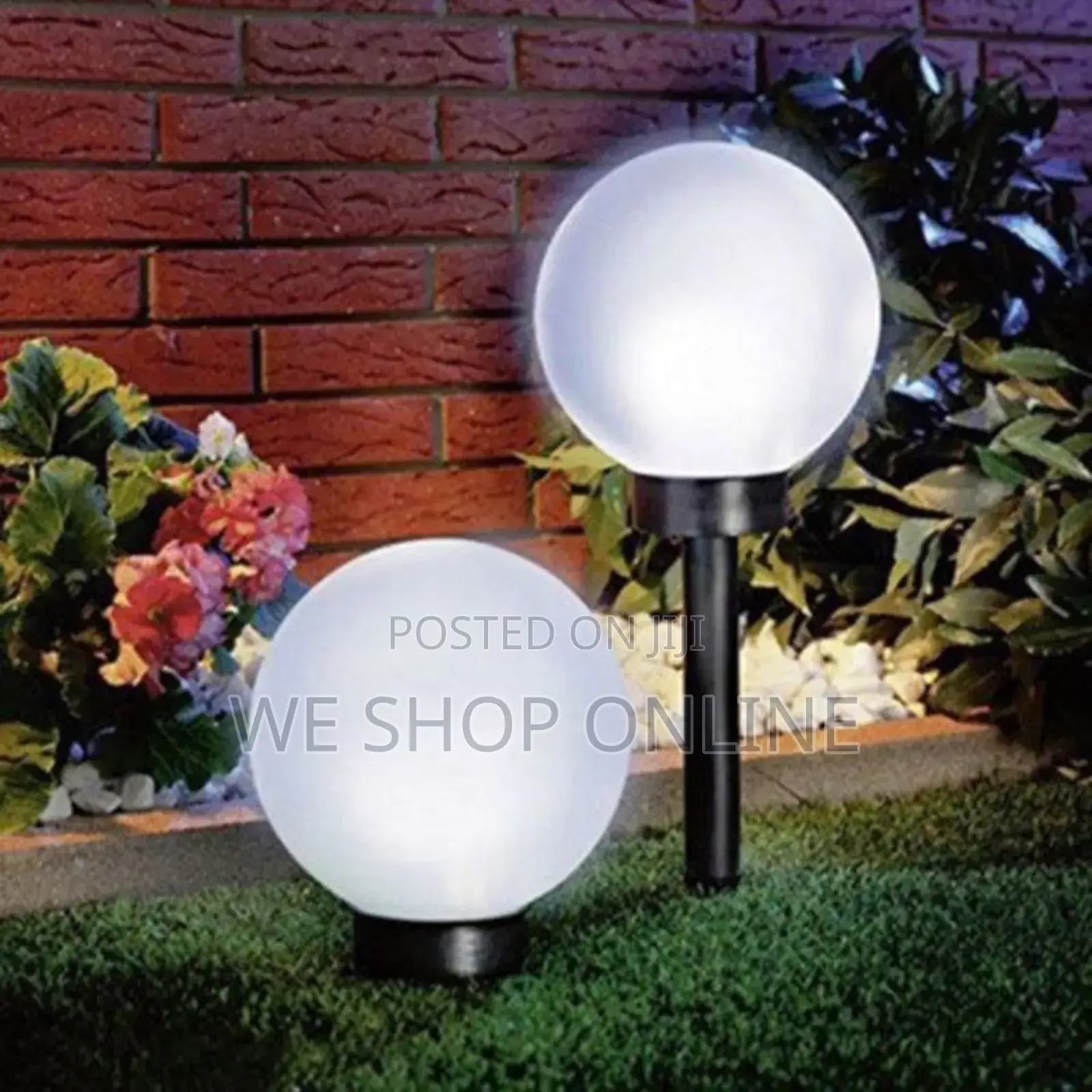6 Pieces Outdoor Ball Solar Lights