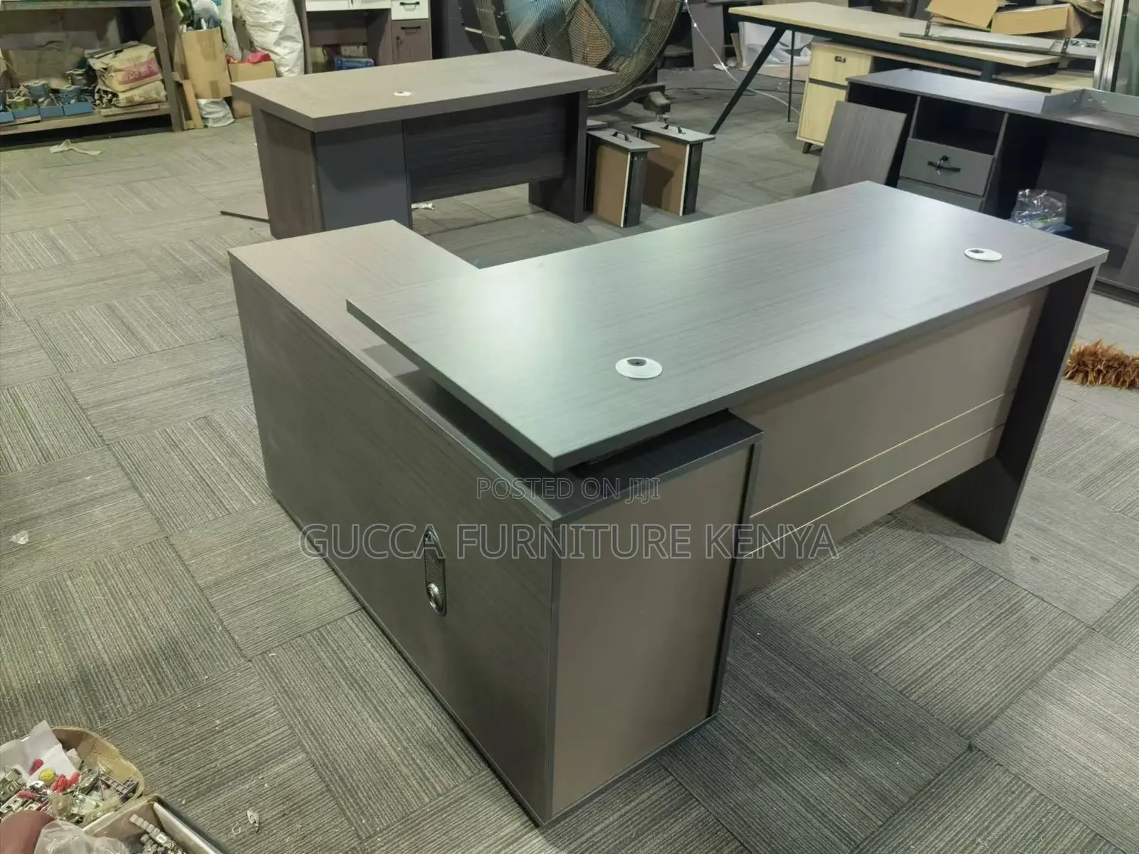 1800mm Managerial L-Shaped Office Table