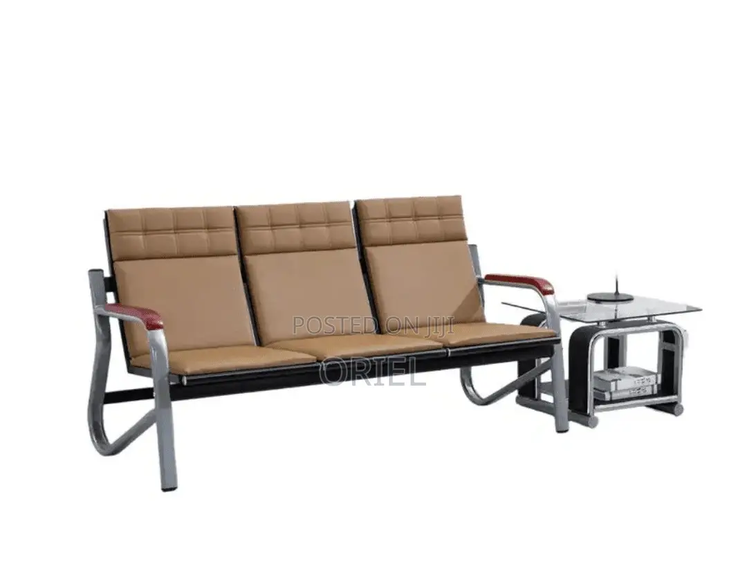 Office Bench : Waiting Office Sofa Bench 5-Seater
