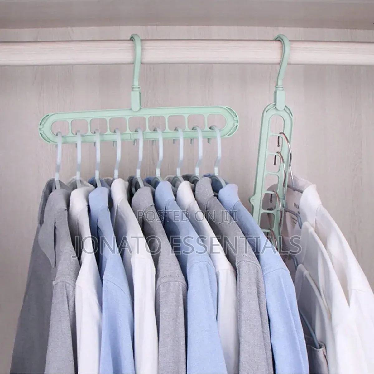 ​9 Hole Magic Clothes Hanger Space Saving Wardrobe Organizer