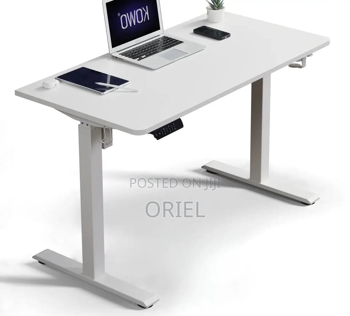 Office Desk : Office 120cm Electric Standing Computer Desk