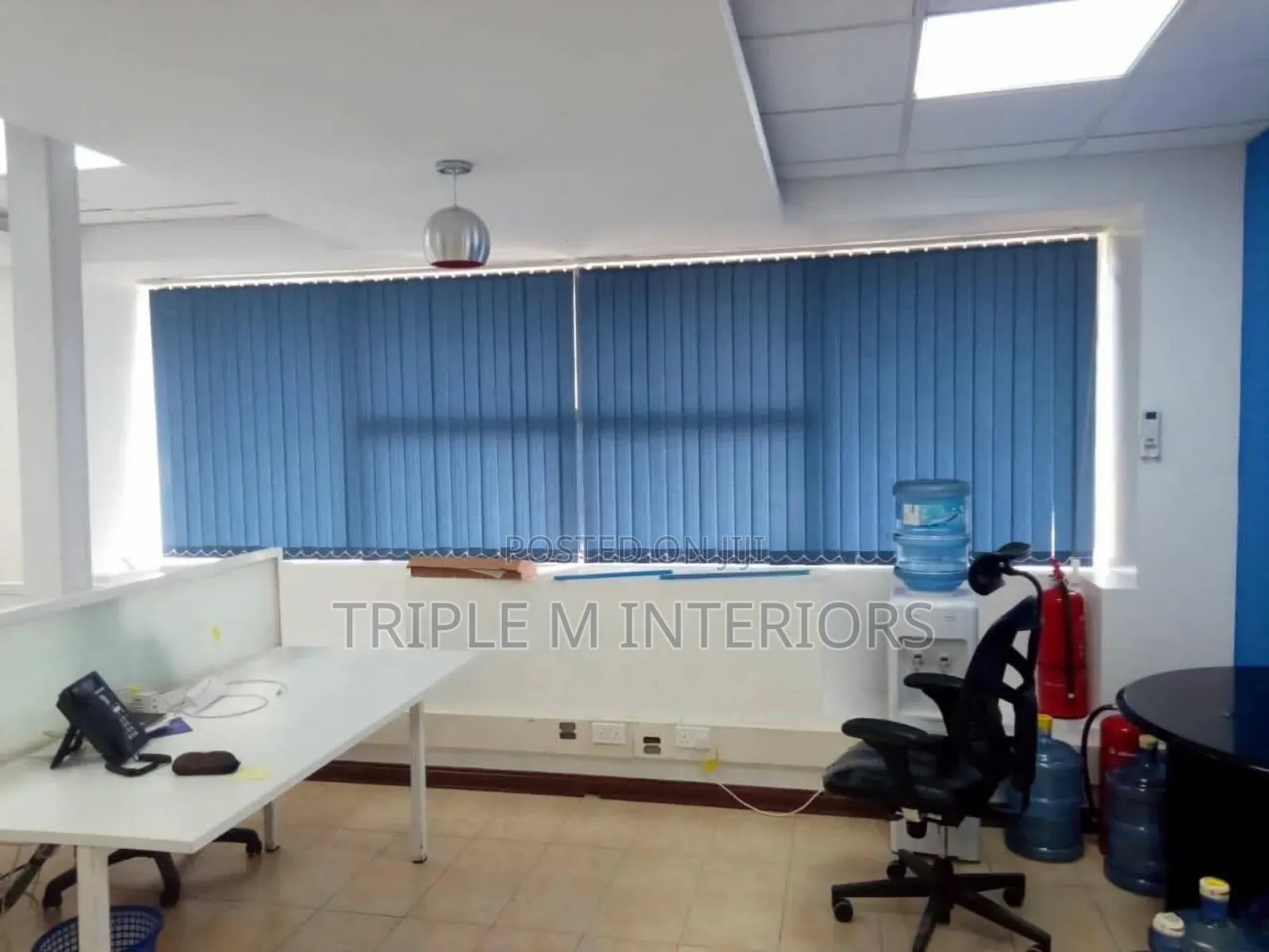Durable PVC Vertical Blinds Option