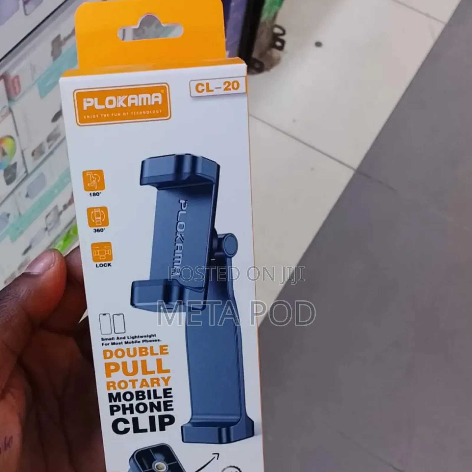 Plokama Cl-20 Double Pull Mobile Phone Clip