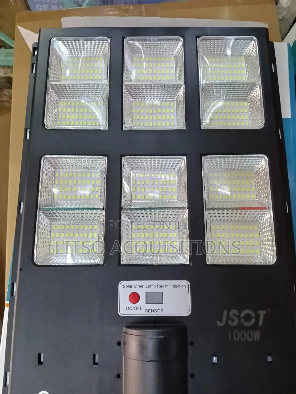1000w Solar Street Light – Bright Energy Saving Outdoor Lighting