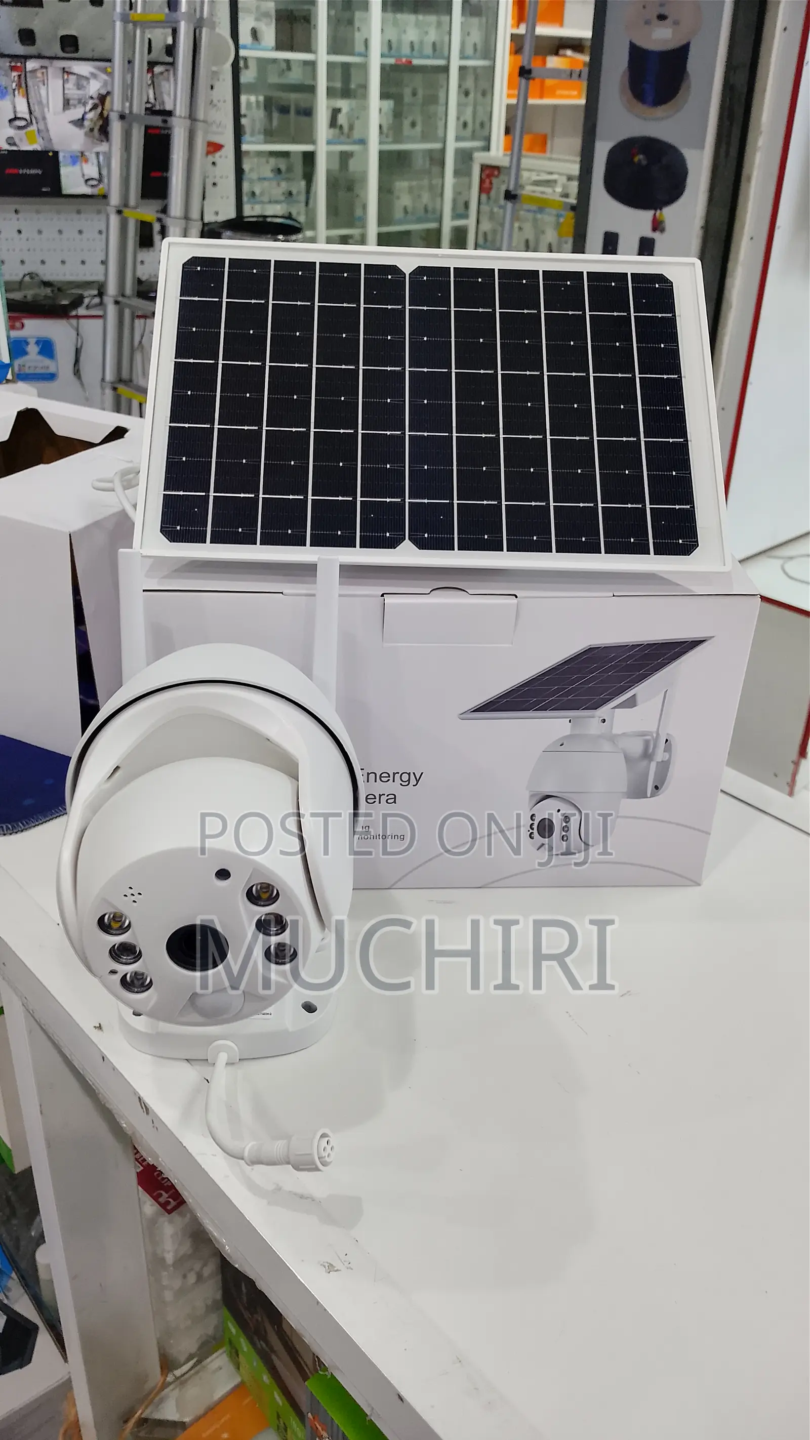 Ubox 4g Solar CCTV Cameras Outdoor Single Lens CCTV Camera