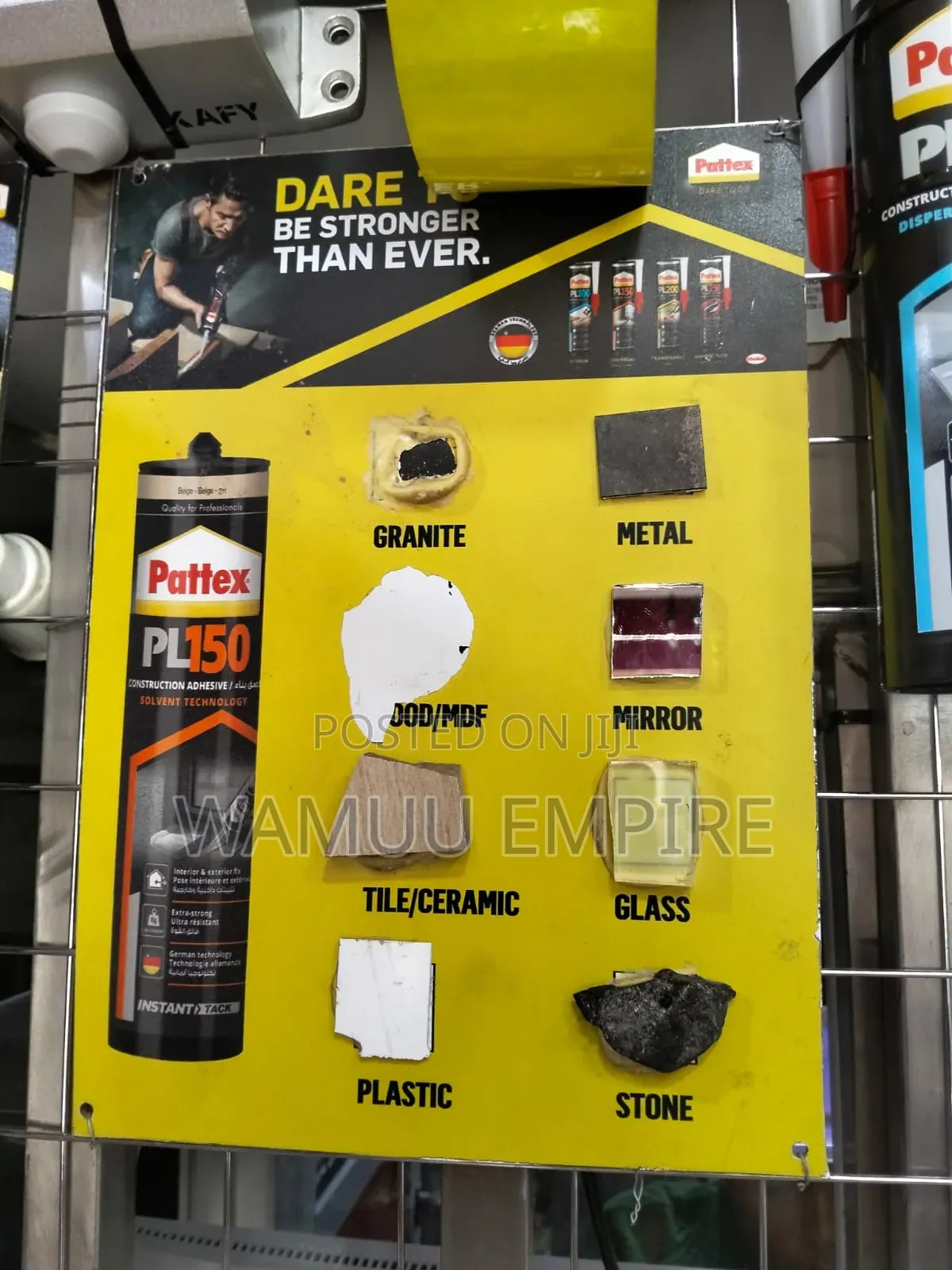 Pattex Pl150 Solvent-Based Construction Adhesive,