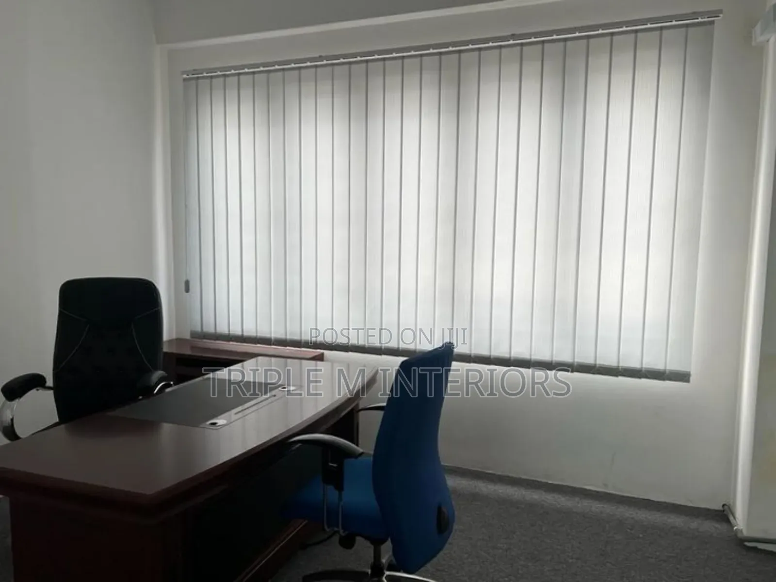 Modern Office Light Management Vertical Office Privacy Window Blinds
