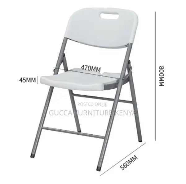 Portable Folding Plastic Garden Chair