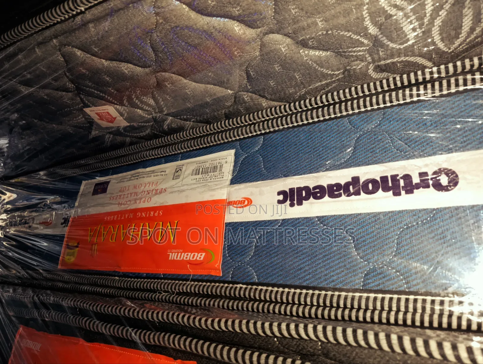 5x6x10 Double Pillowtop Orthopedic Spring Mattresses + Free Delivery!