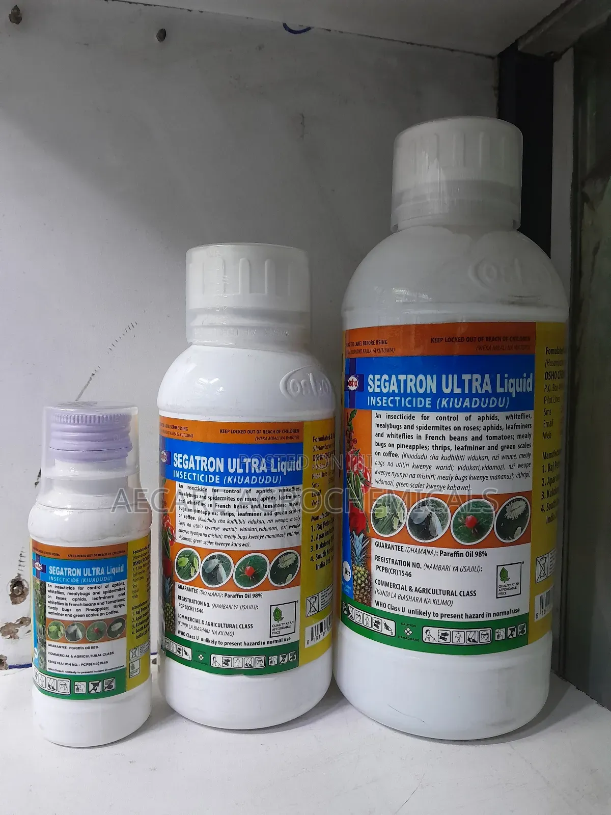 Segatron Ultra Liquid Insecticide 100ml, 250ml,1litre
