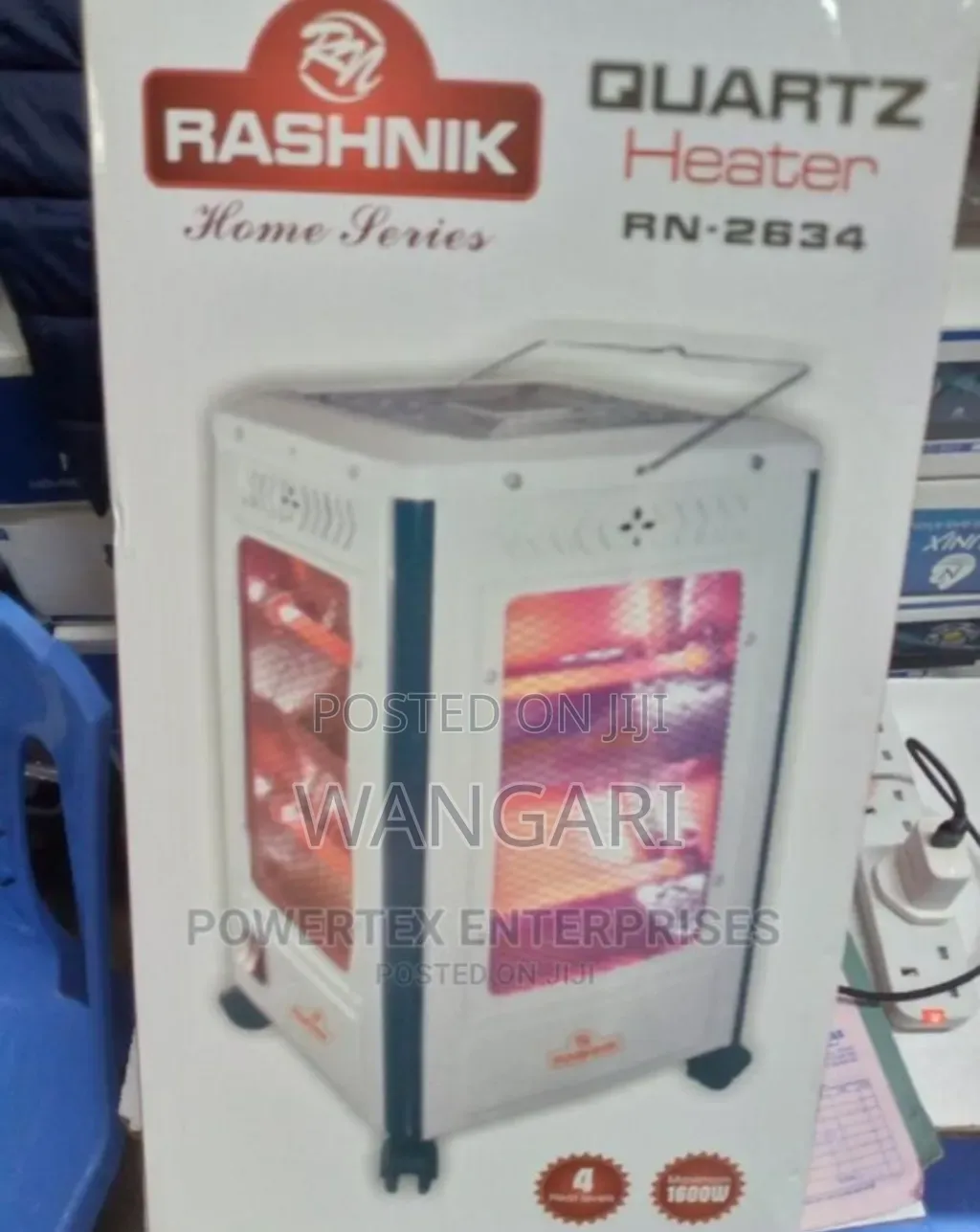 With Warranty Rashnik 4sided Room Heater