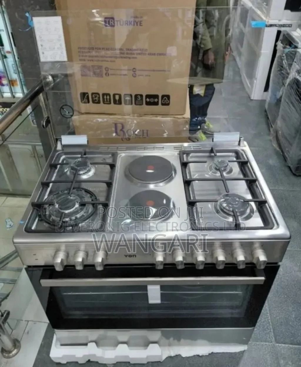 Automatic Ignition Von Size 60*90 4+2 Standing Cooker