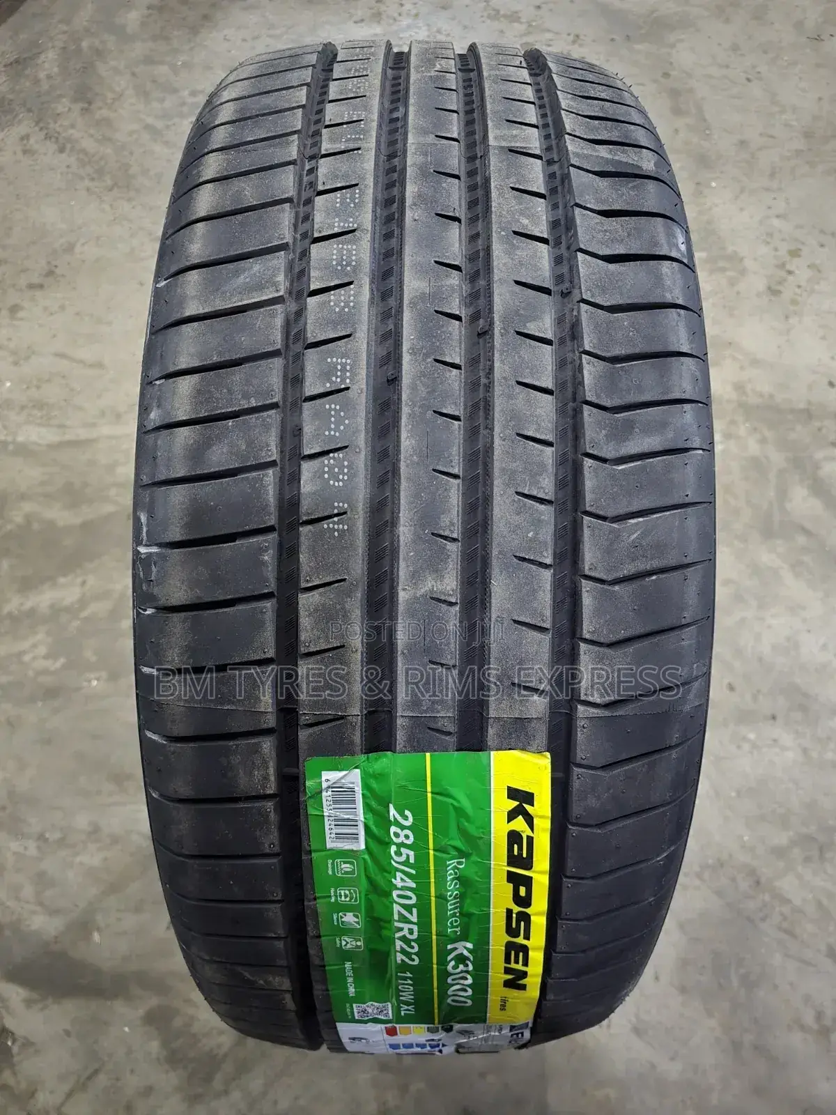 285 /40 R22 Kapsen Tyres (Highway)