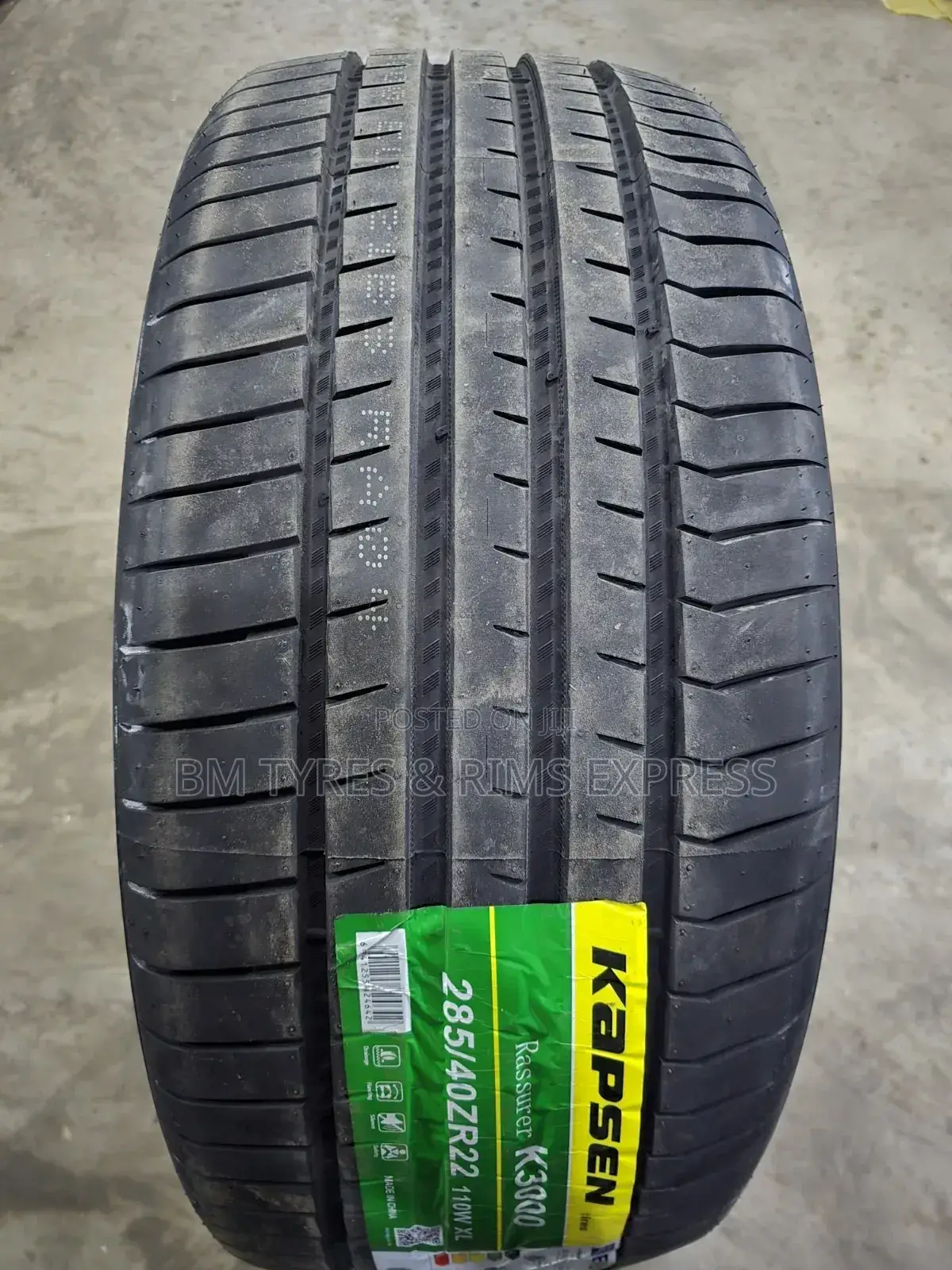 285 /40 R22 Kapsen Tyres (Highway)