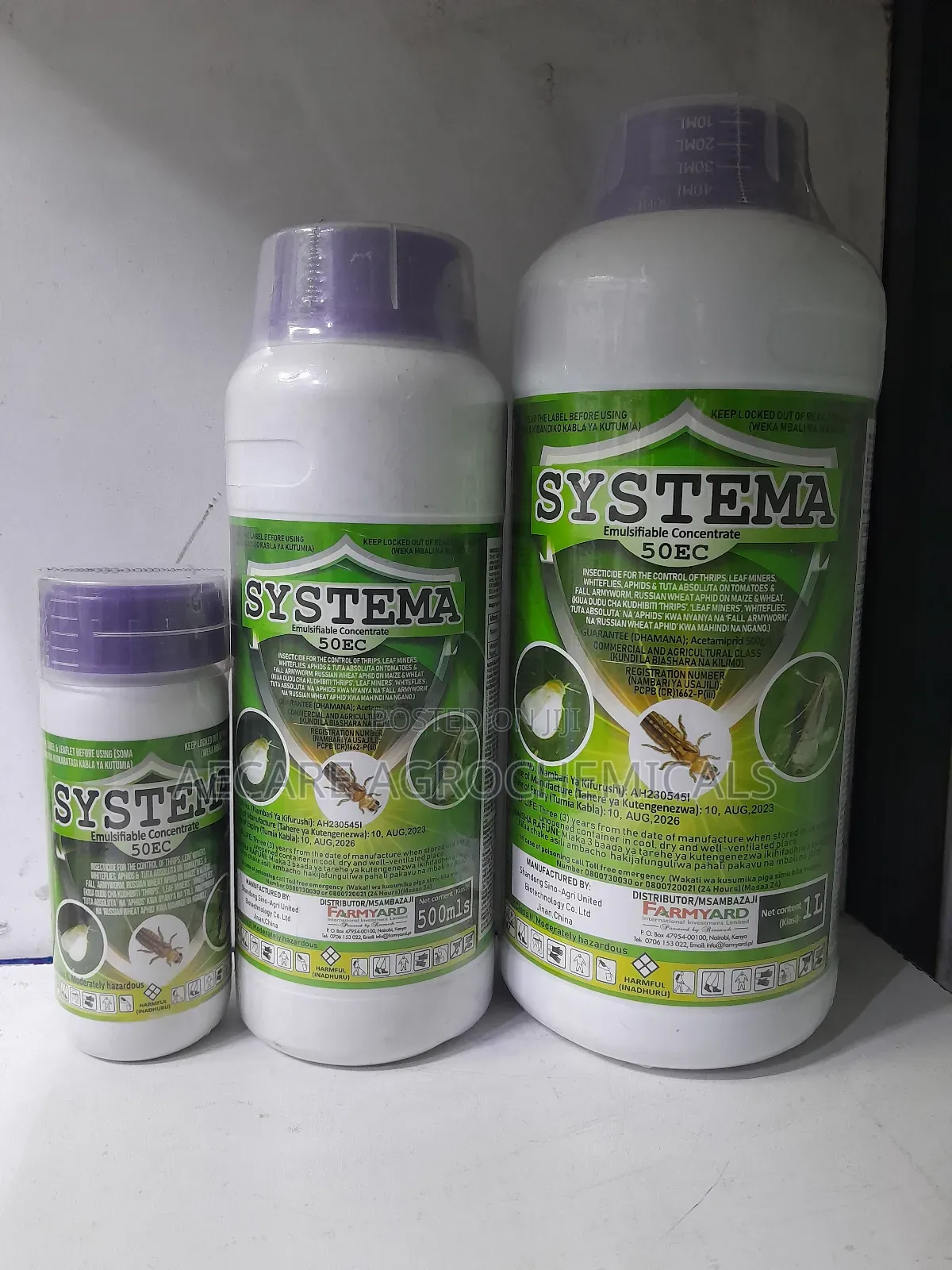 Systema 50ec Insecticide 100ml, 500ml, 1litre