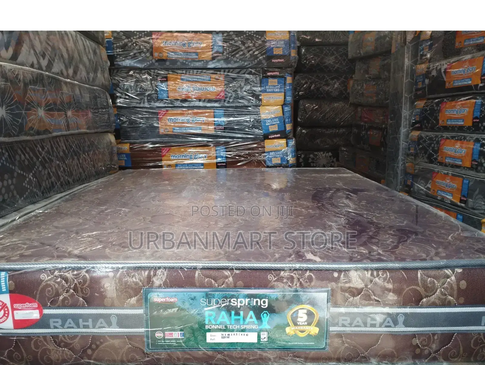 Orthopedic Spring Mattress 4x6x10 – Firm Back Support