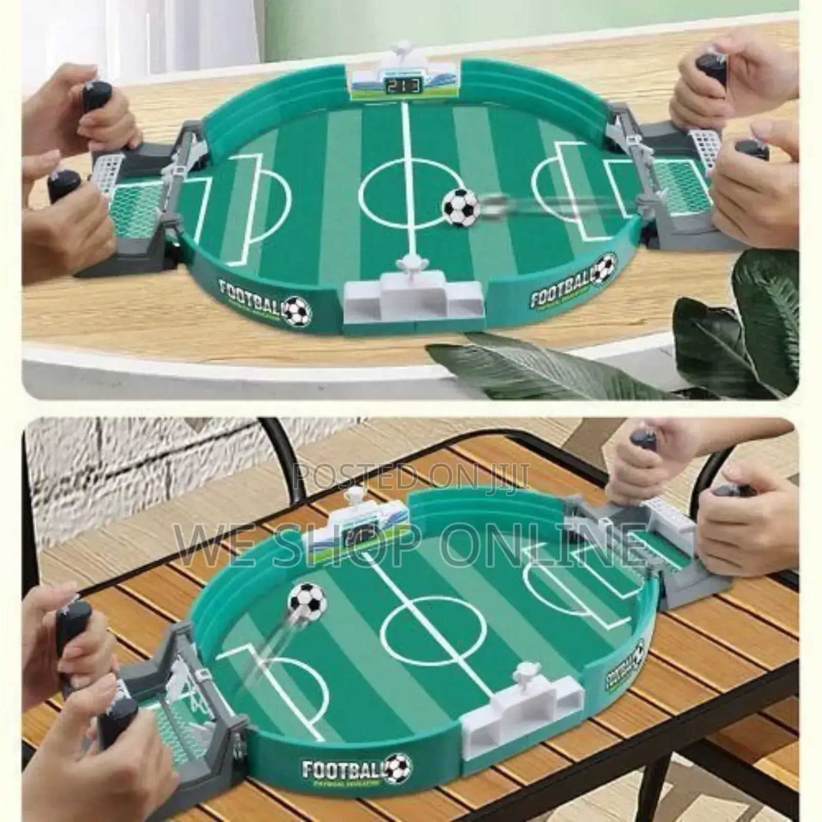 Interactive Foosball Game, 6 Piece Foosball Set
