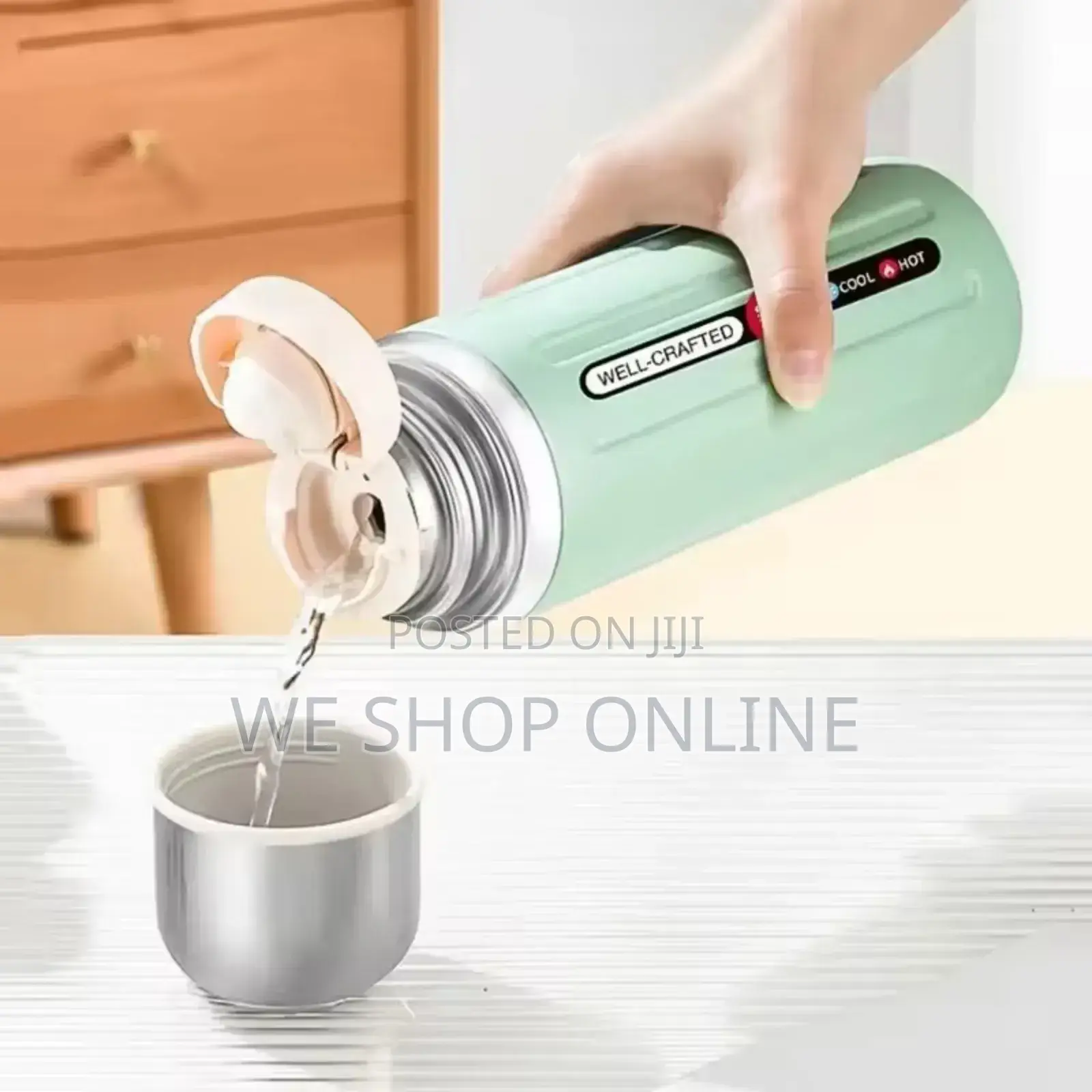 Portable 800ml Well Crafted Stainless Steel Vacuum Flask