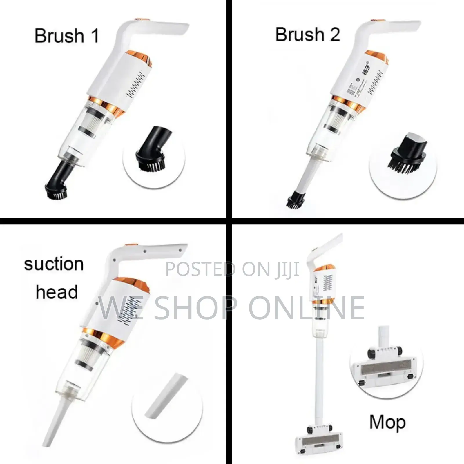 120w Wireless Rechargeable Car/ Home Vacuum Cleaner