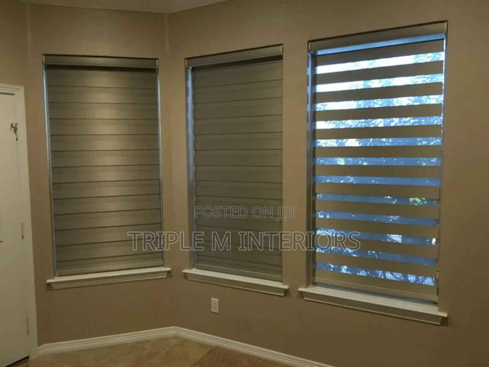 Minimal Stripe Roller Zebra Blinds