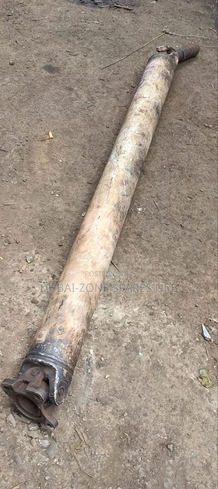 Navara Big Silver Propeller Shaft.