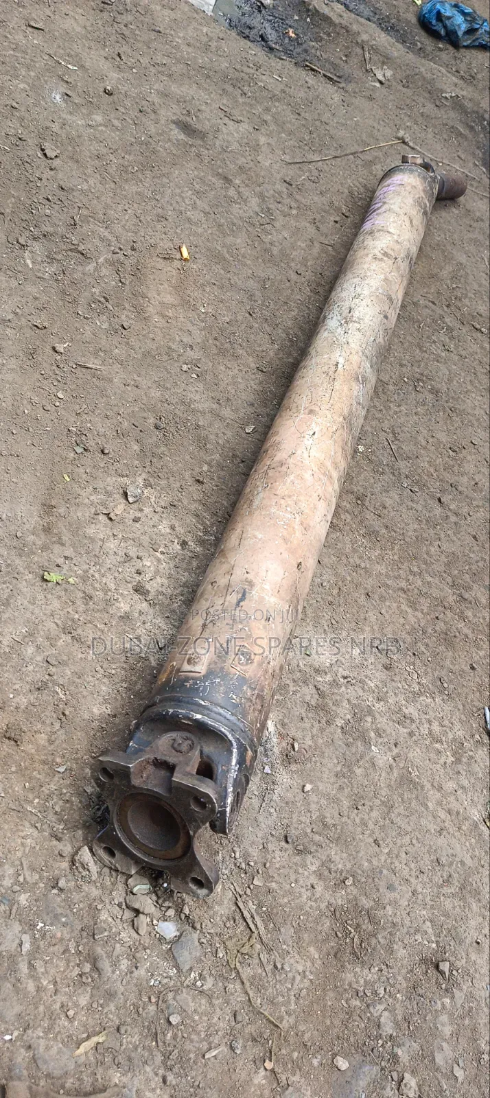 Navara Big Silver Propeller Shaft.