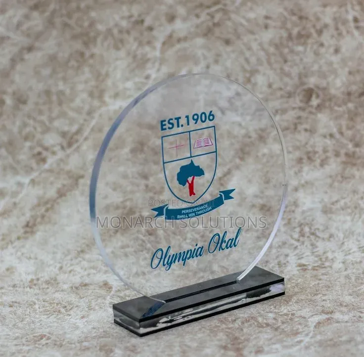 Acrylic Awards Available