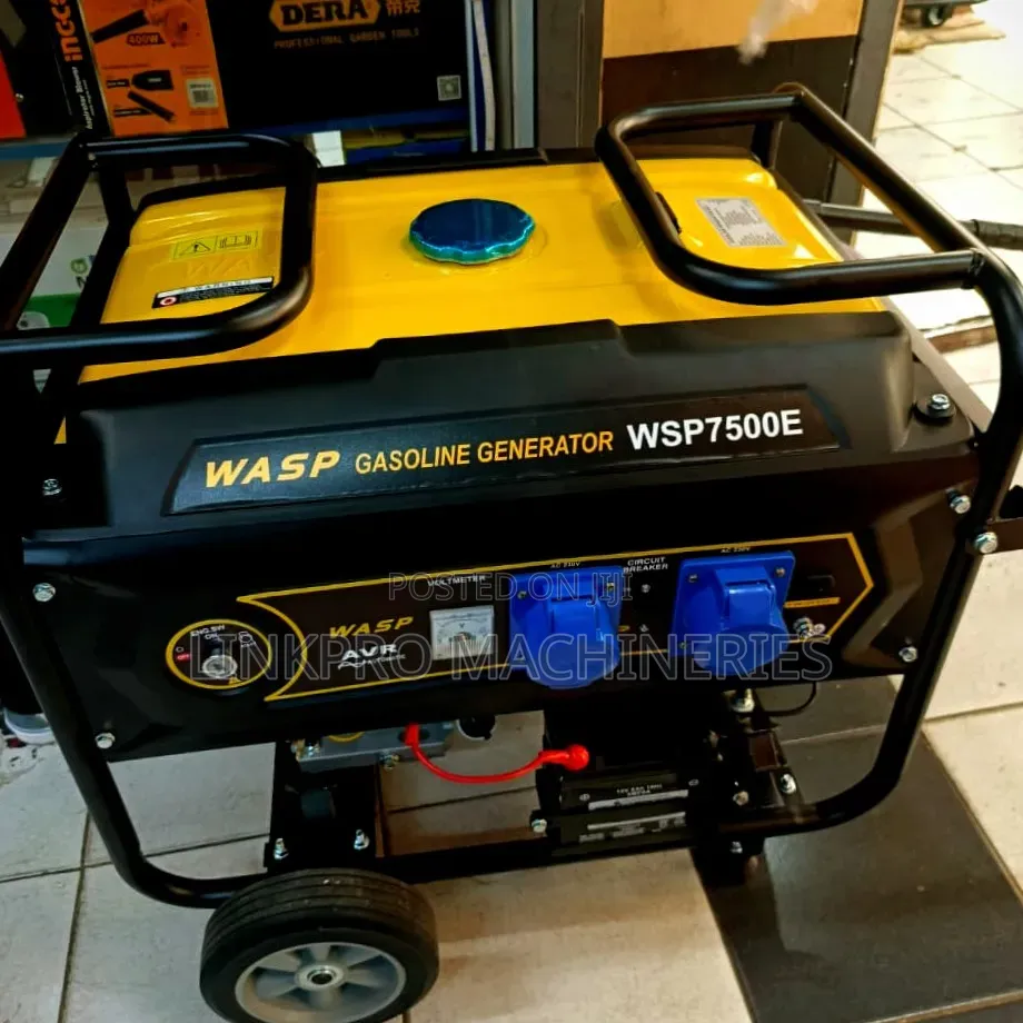 7.5kva Wasp Petrol Generator Heavy Duty