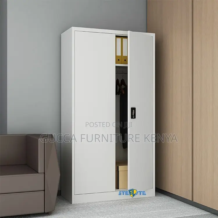 2 Door Adjustable Shelves Storage Cabinet