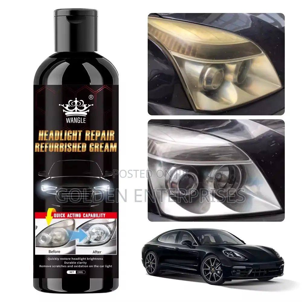 Headlight Repair Refurbished Cream, Window, Glass Oxidation Repair