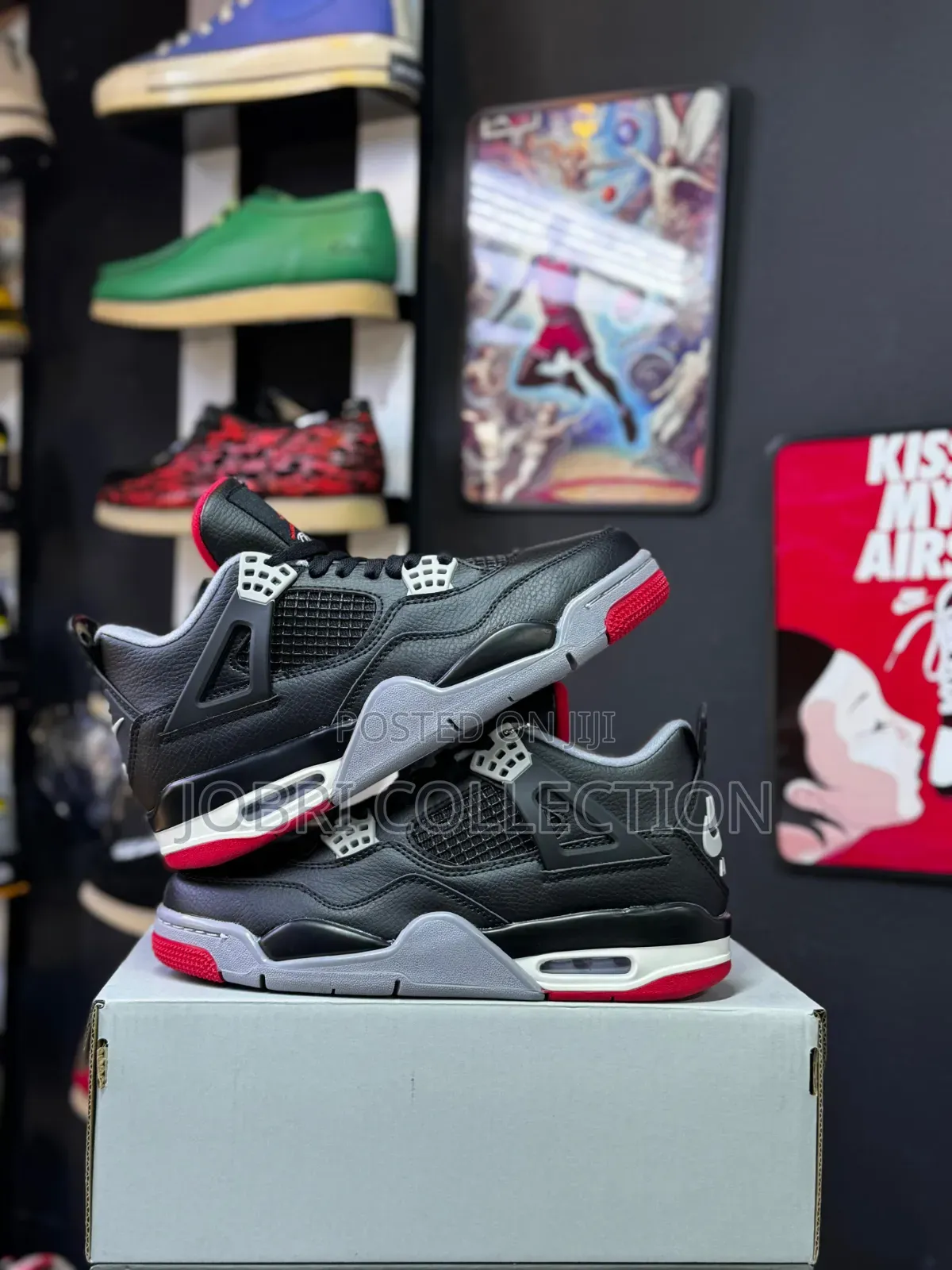 Nike Jordan 4 Retro “Bred Reimagined” Sneakers