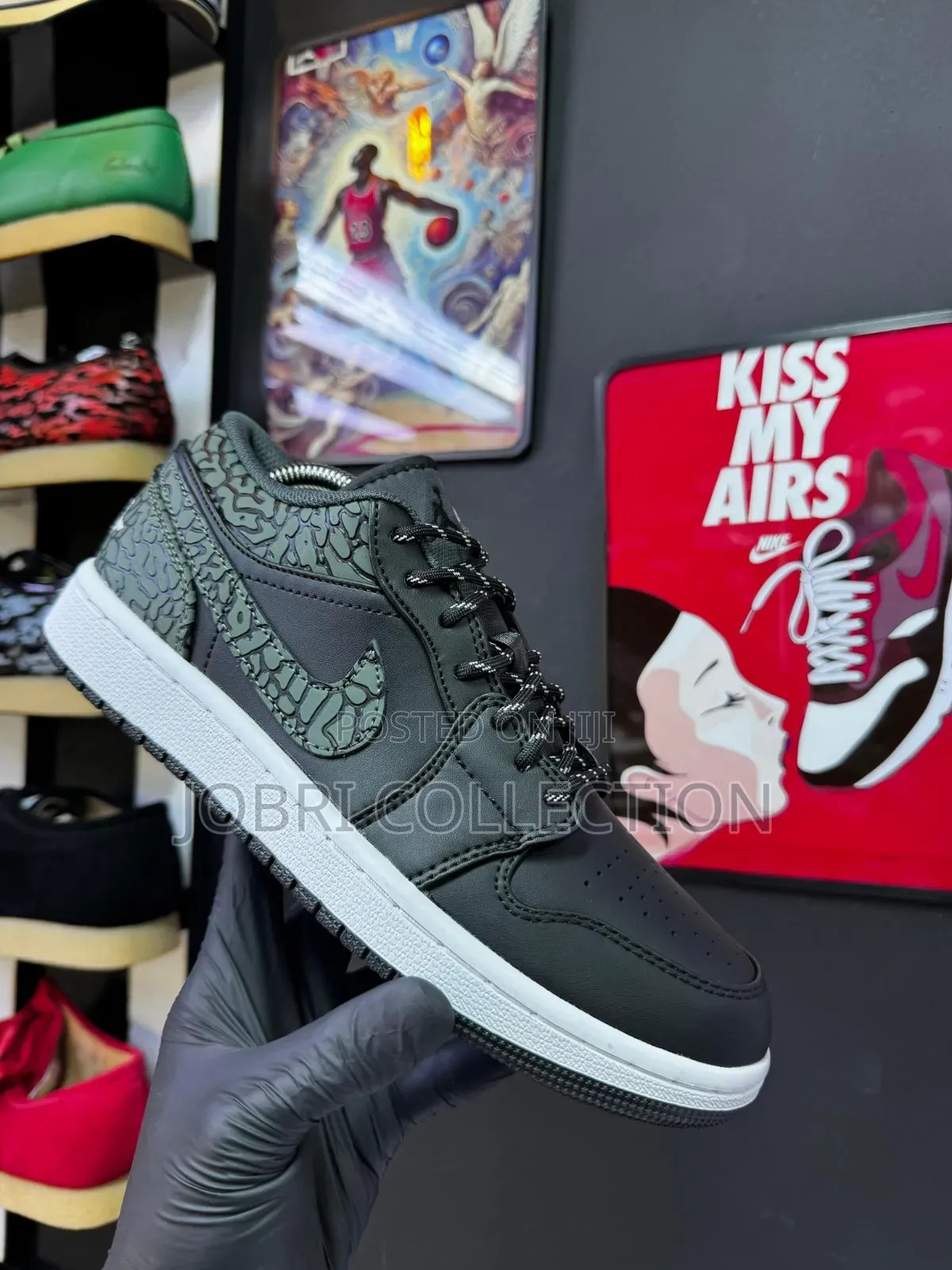 Nike Air Jordan 1 Se ‘Black Elephant’ Sneakers
