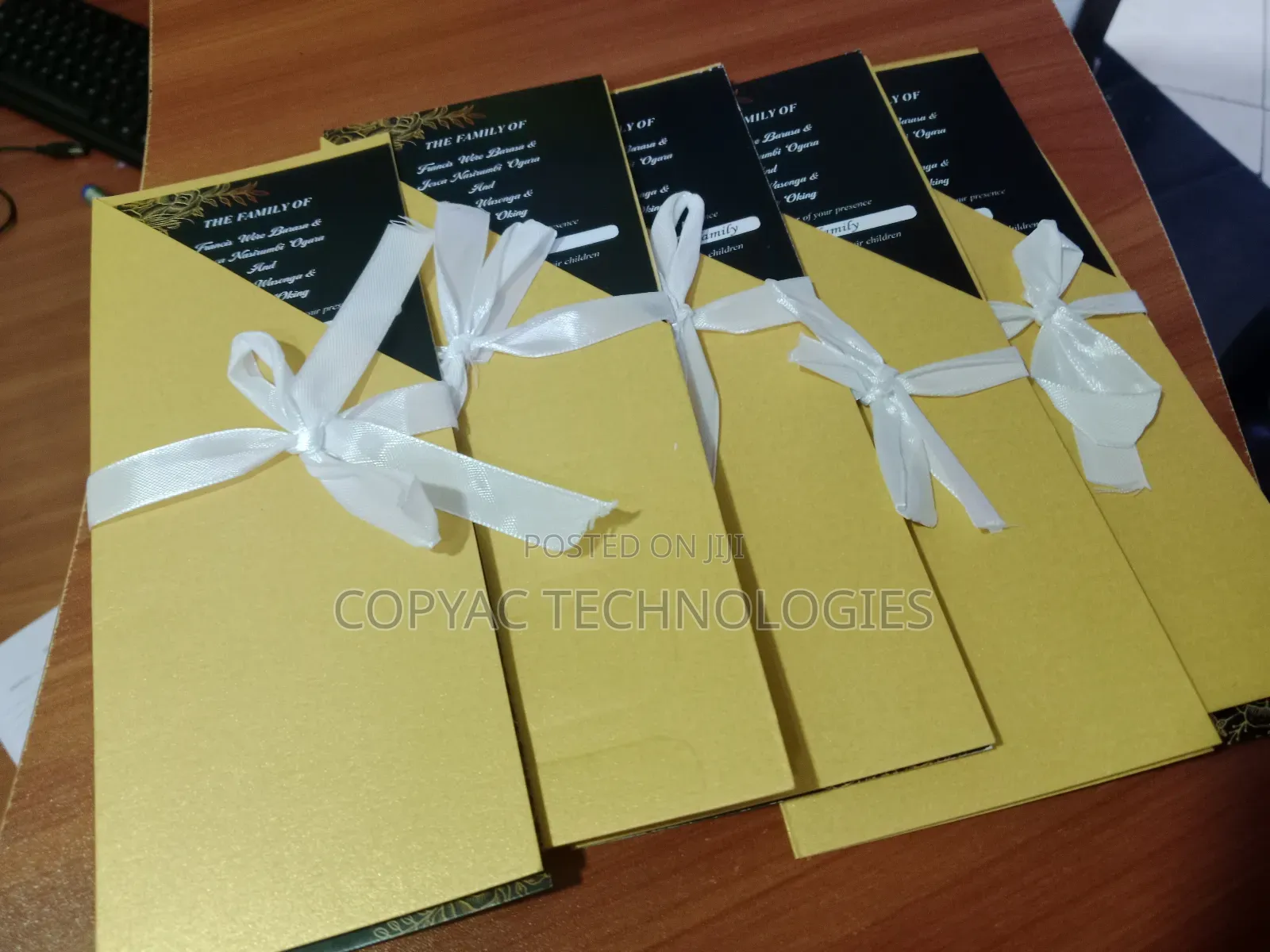 Premium Printed Wedding Cards