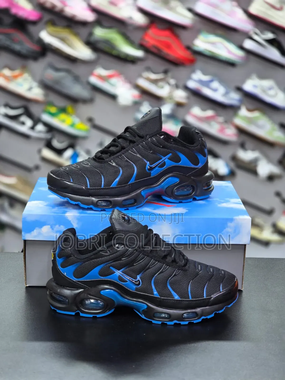Nike Airmax Plus Tn Black University Sneakers