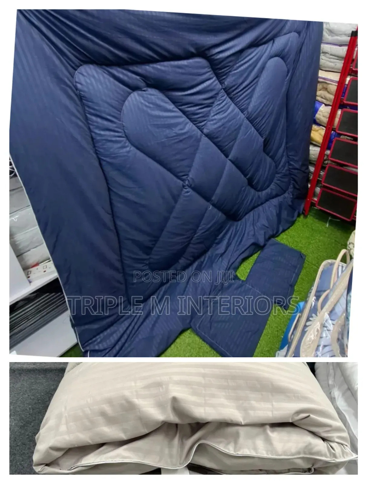 King Size Warm Coloured Binded Duvets