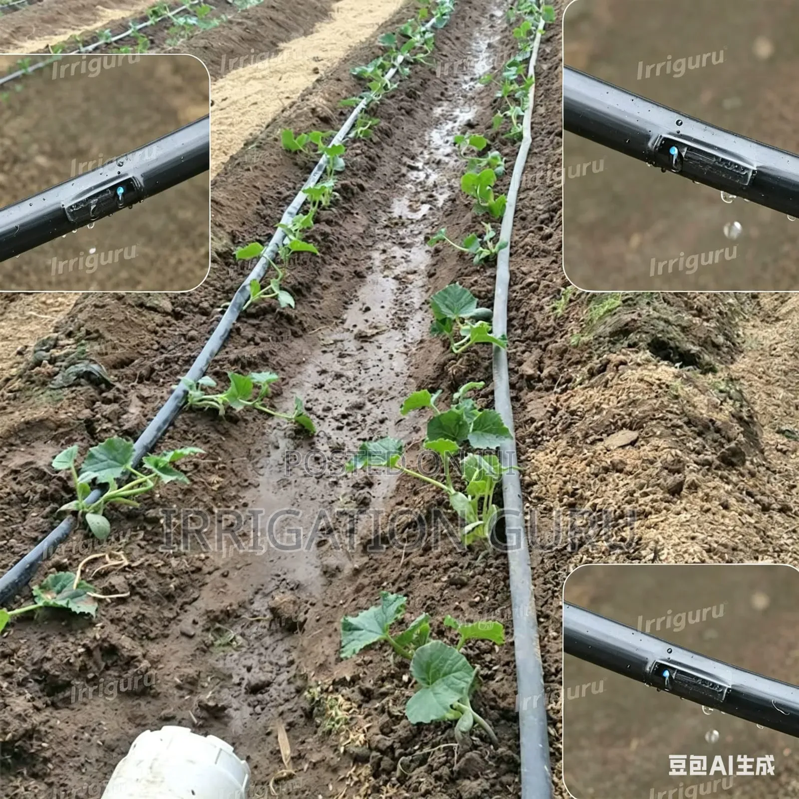 Maize Plantation Drip Tape