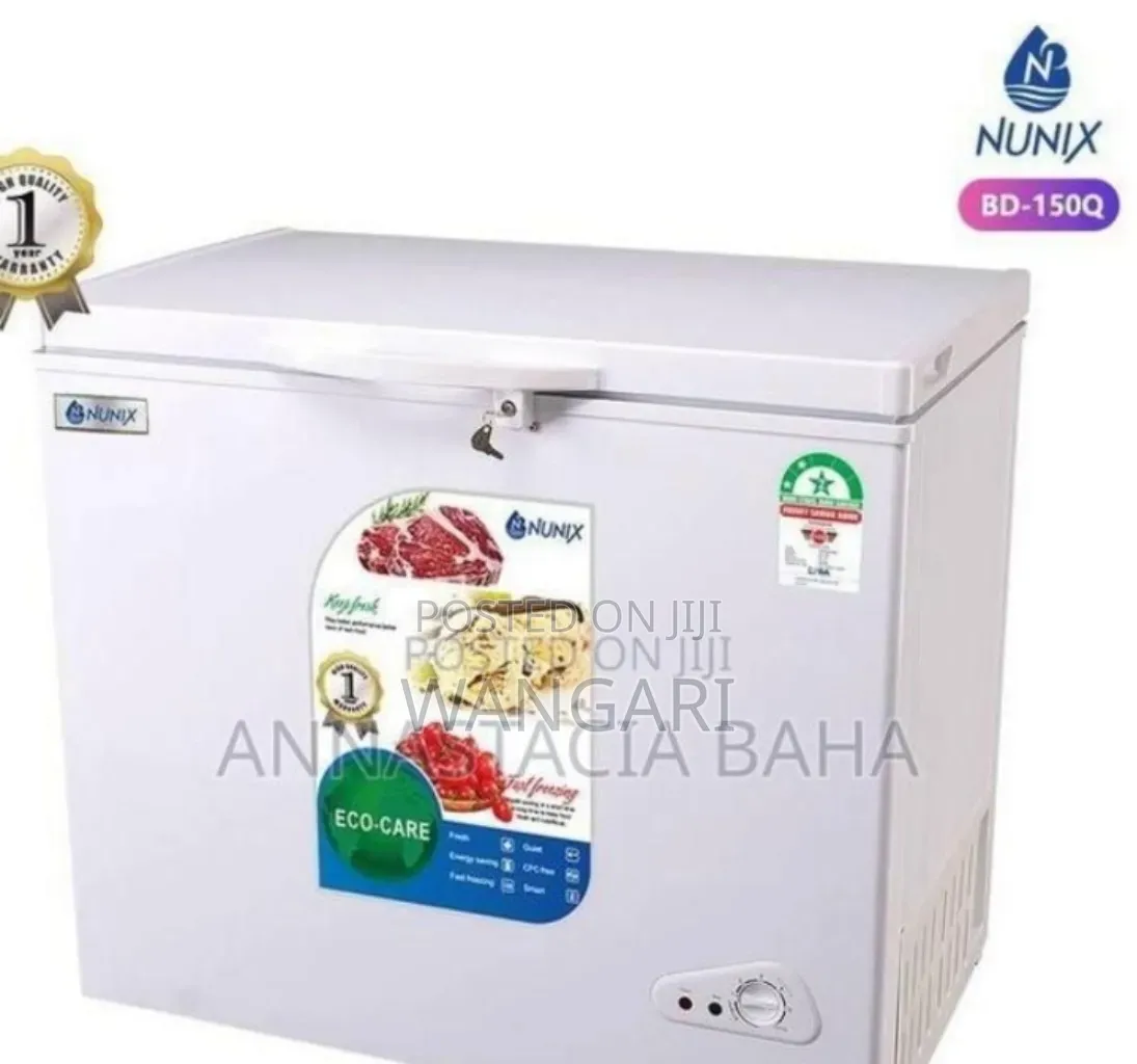 Elite White Nunix 150l Freezer