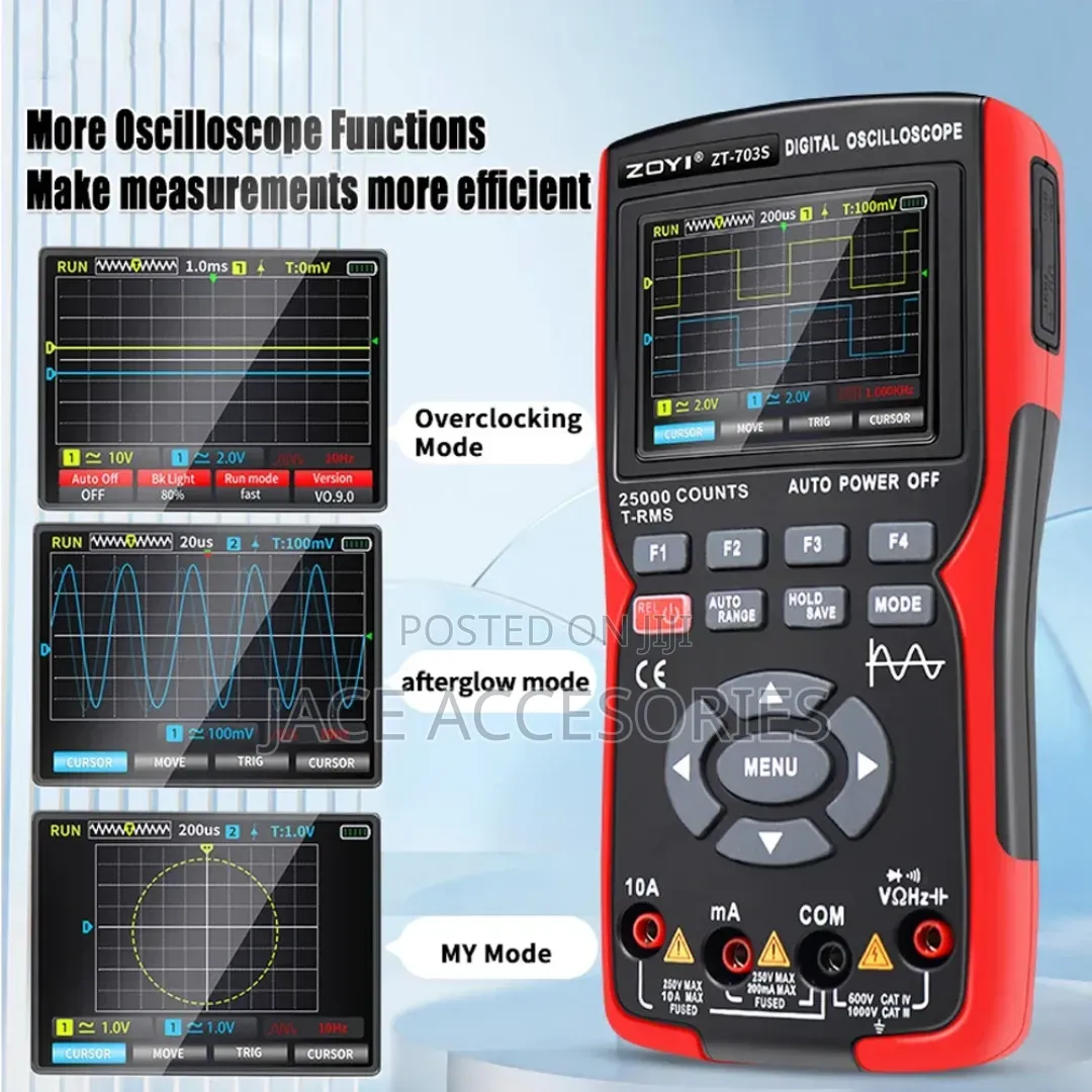 Zoyi True RMS Digital Oscilloscope