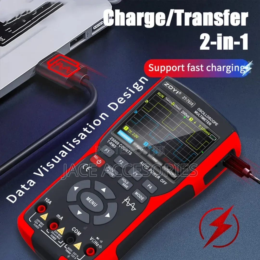 Zoyi True RMS Digital Oscilloscope