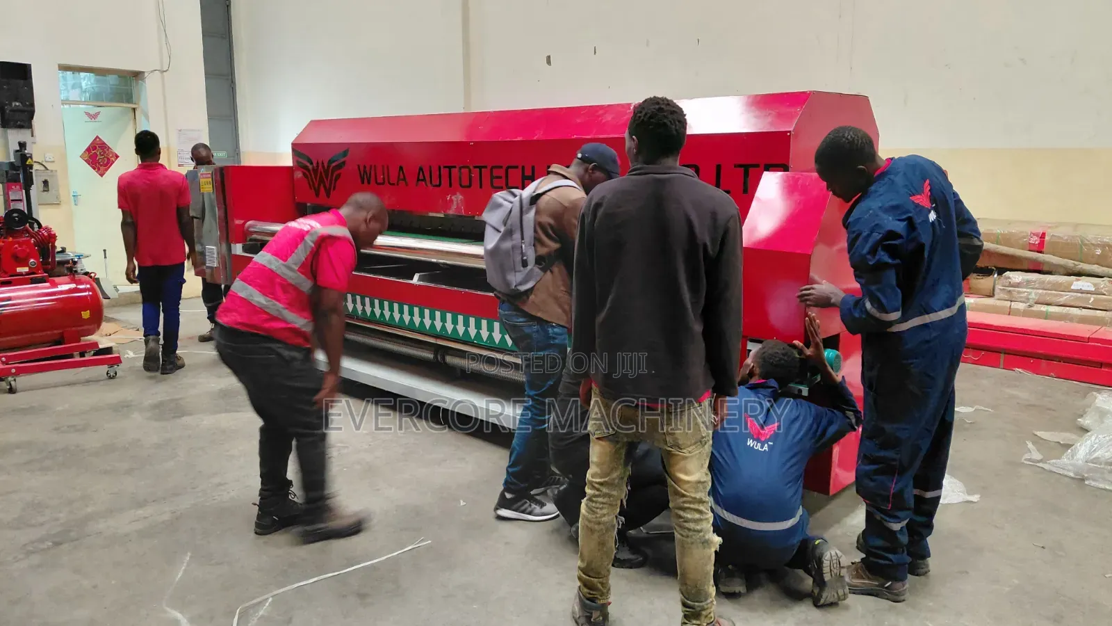 Automated Carpet Washing Equipment Electric Powered.