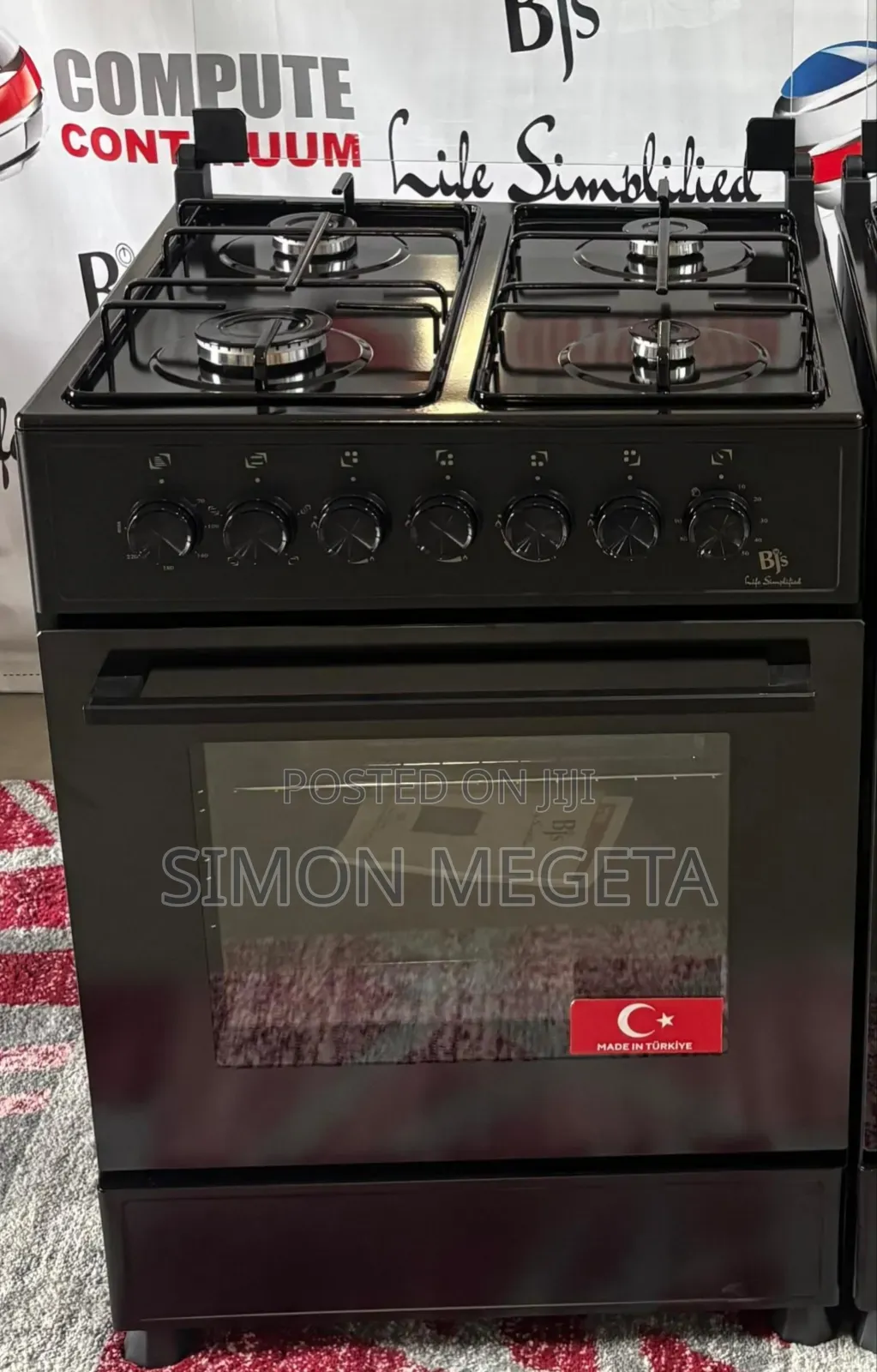 B60604g (60×60) – 4 Gas + Electric Oven