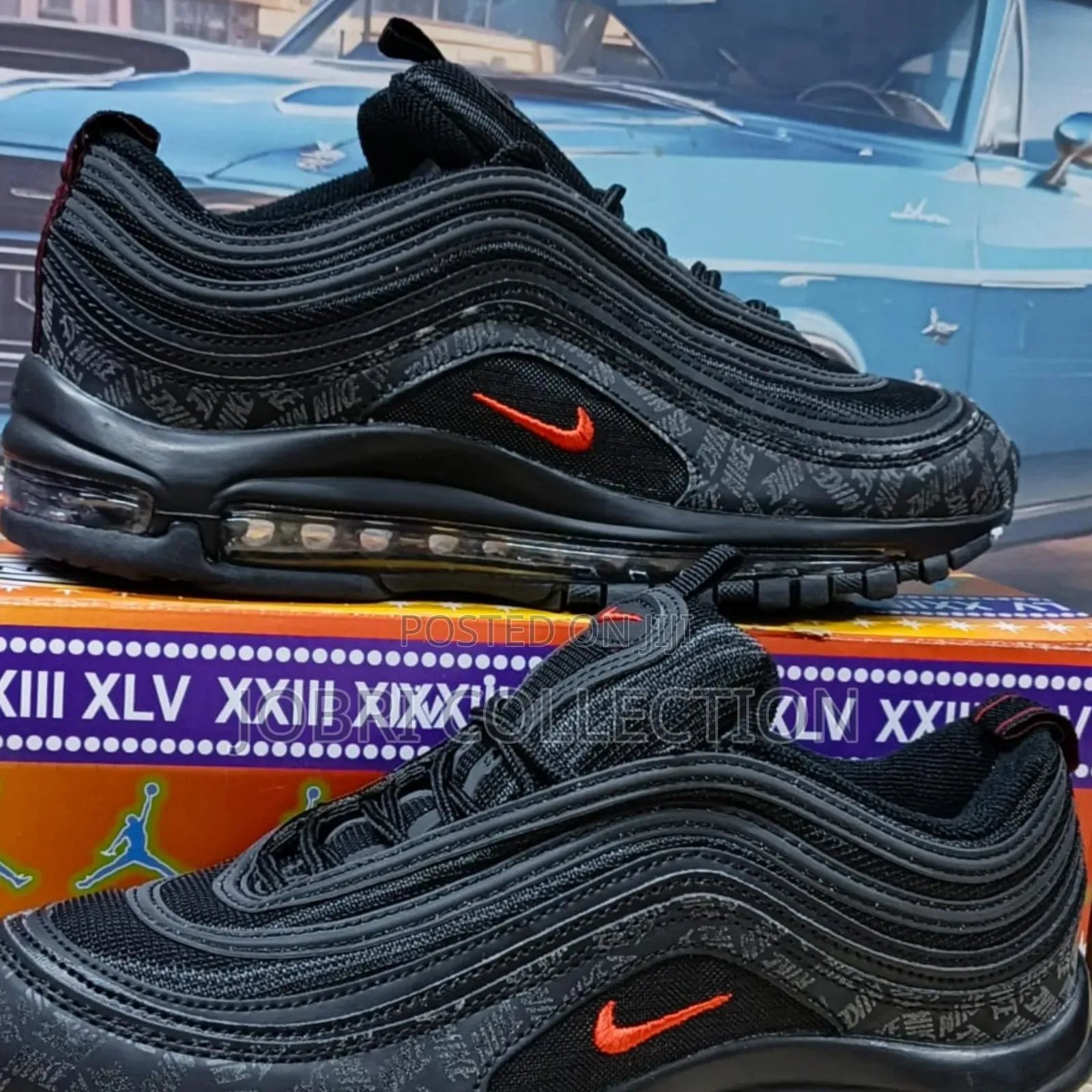 The Nike Airmac 97 Black Reflective Sneakers